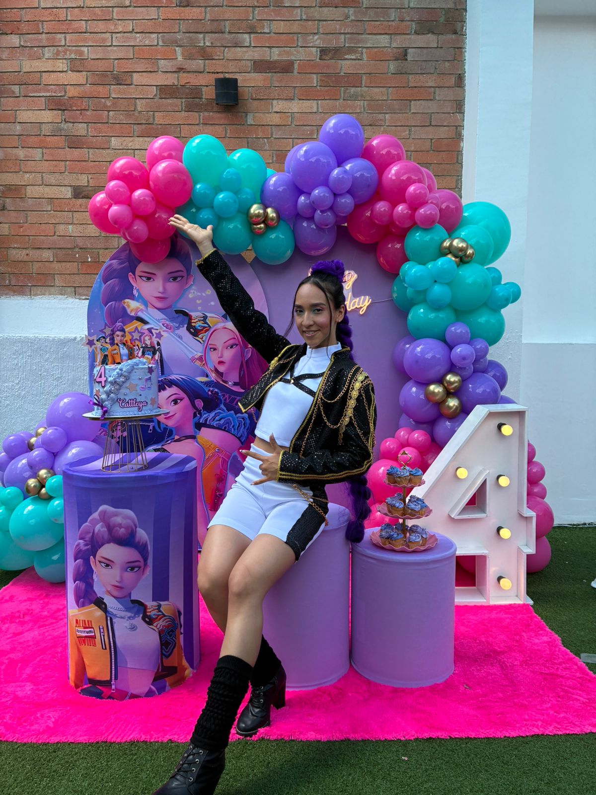 Recreación con personaje temático